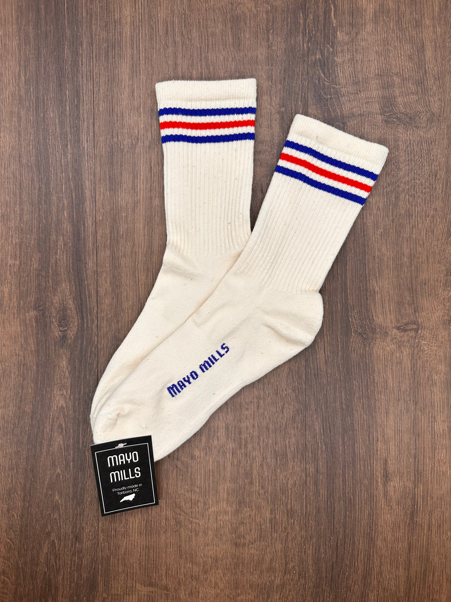 Striped Crew Socks