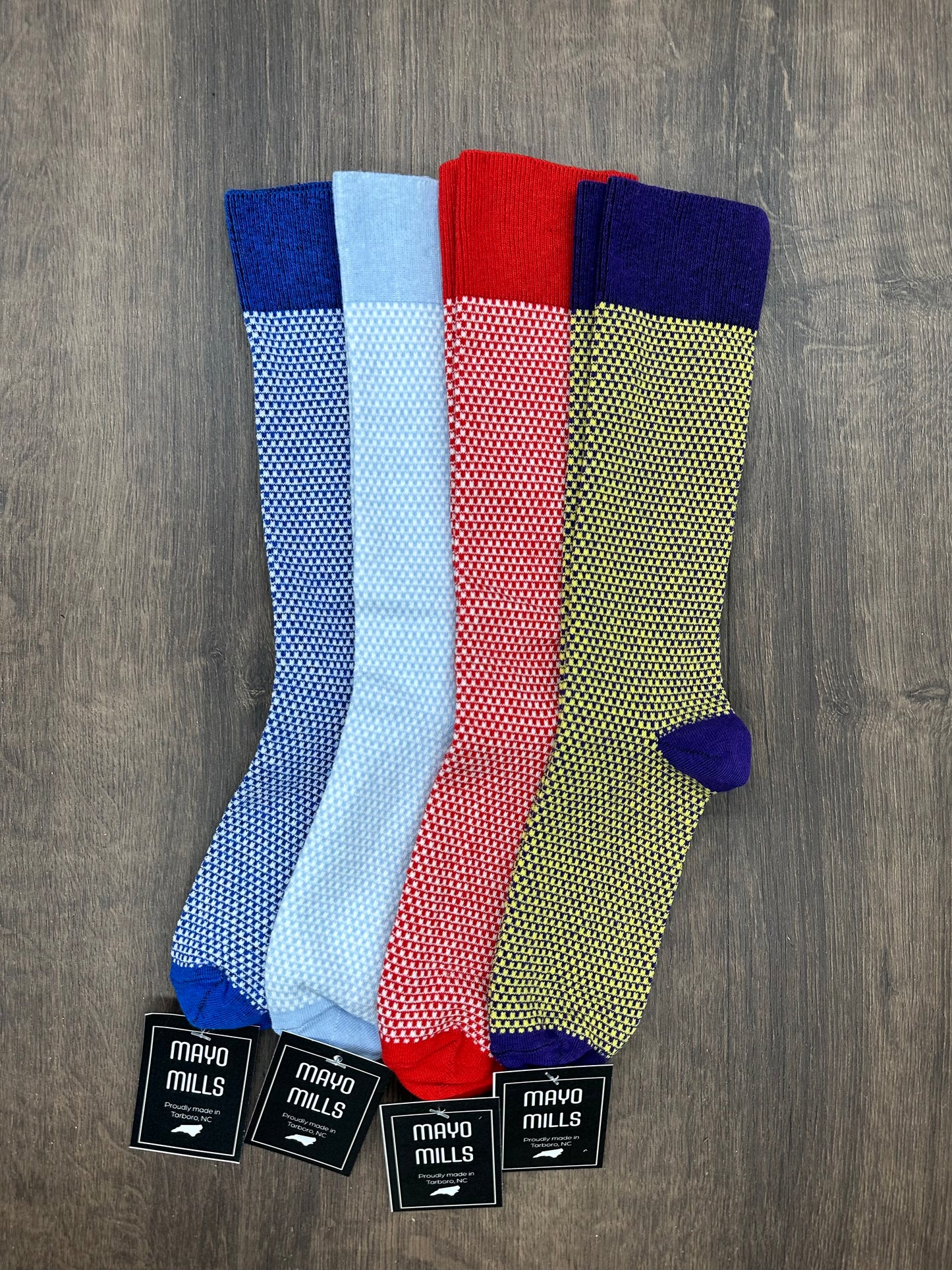 Checkered Dress Socks