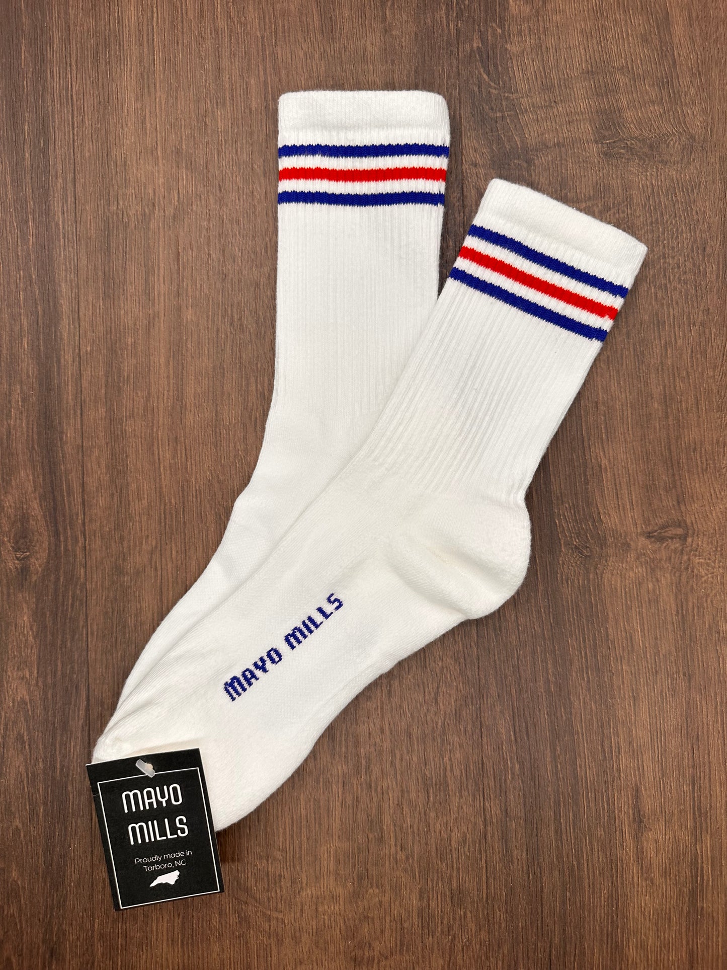 Striped Crew Socks